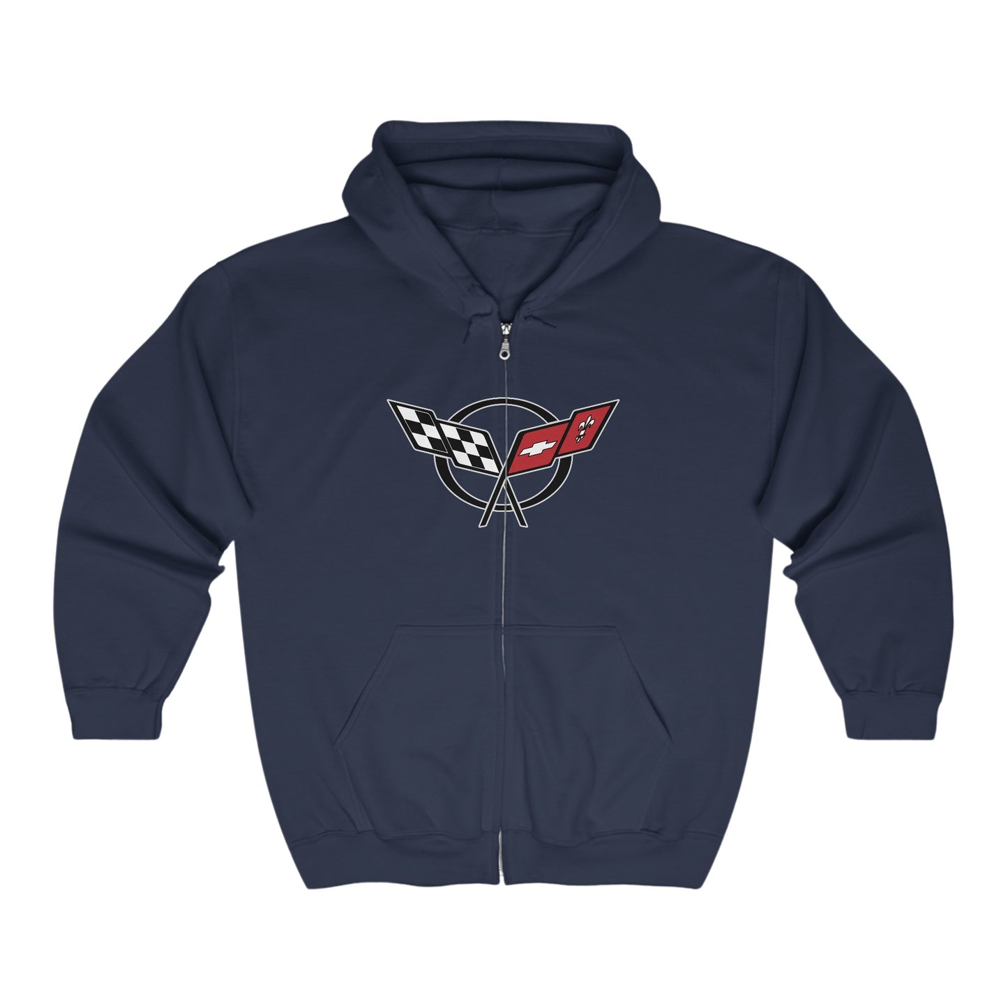 Corvette Zip-Up Hoodie