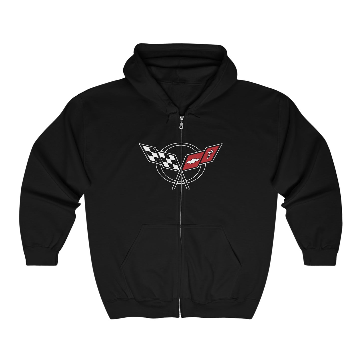 Corvette Zip-Up Hoodie