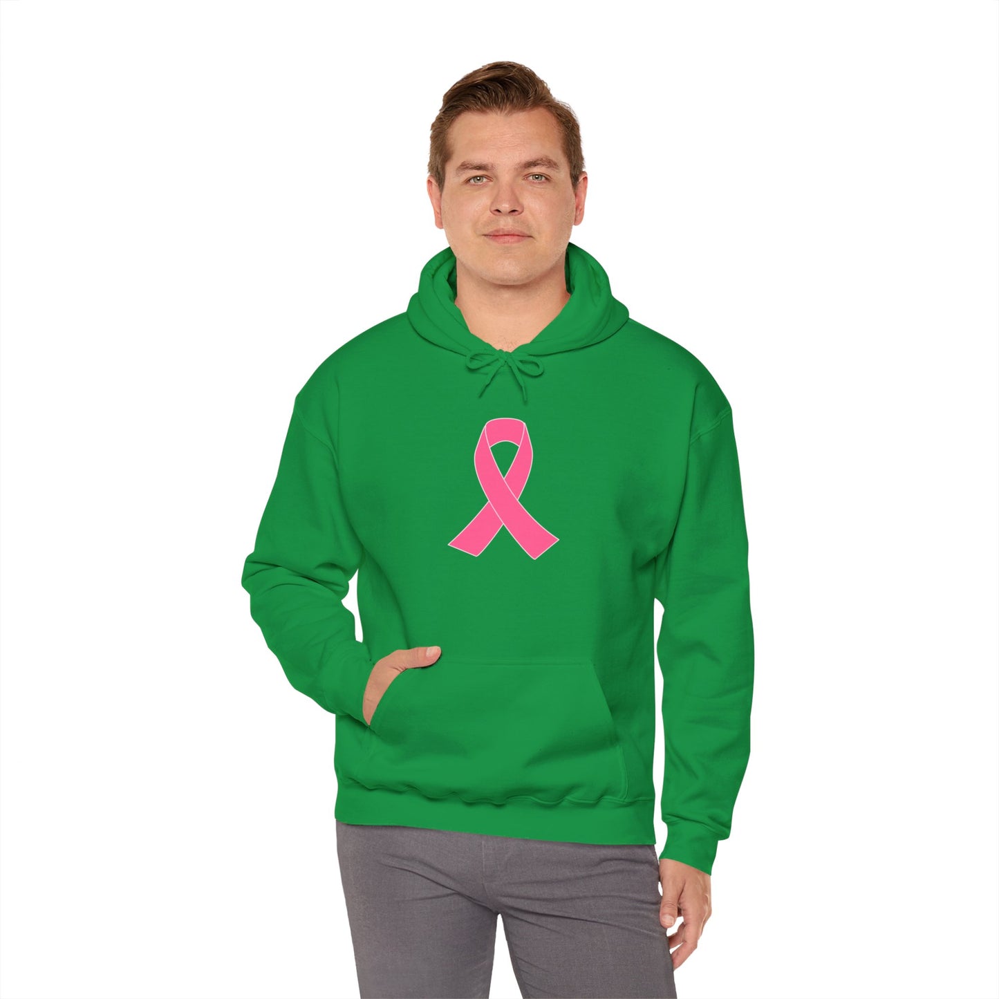 Pink Ribbon Logo Hoodie