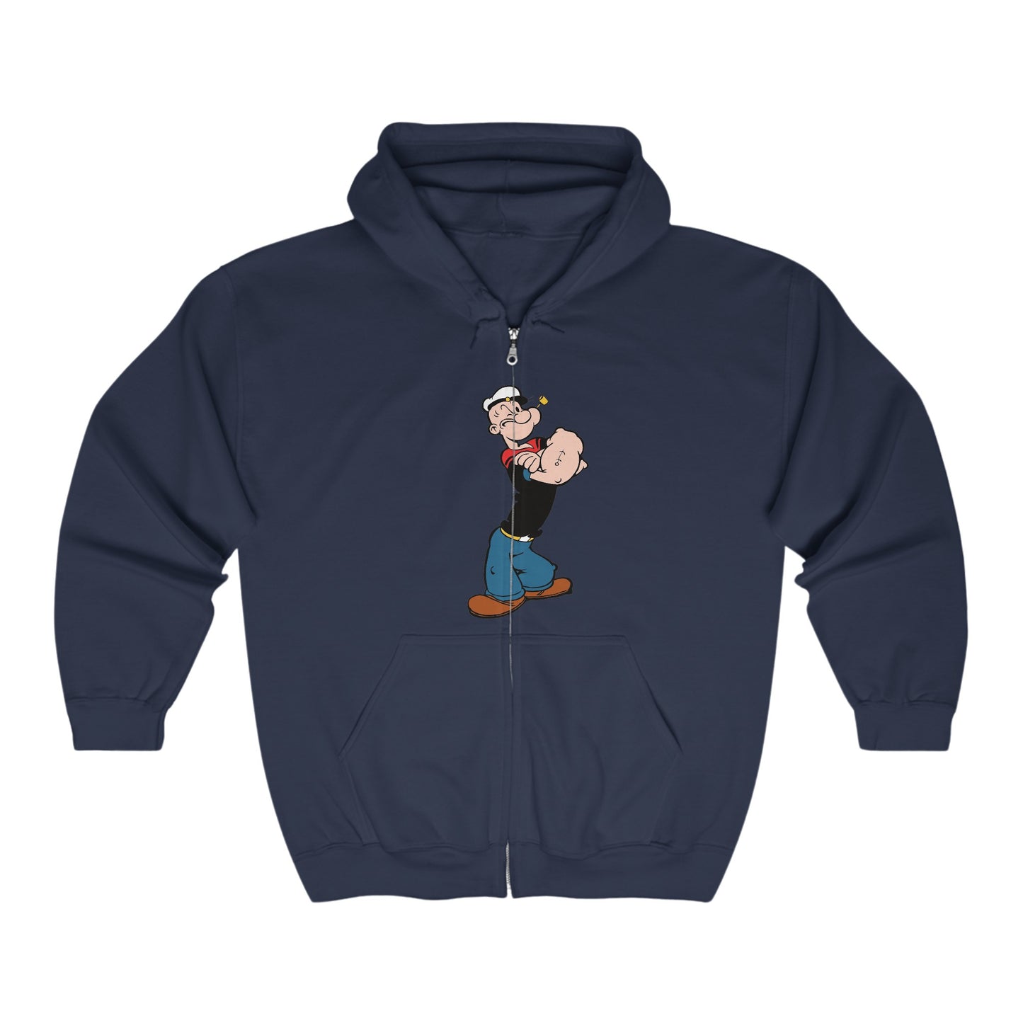 Popeye Zip-Up Hoodie