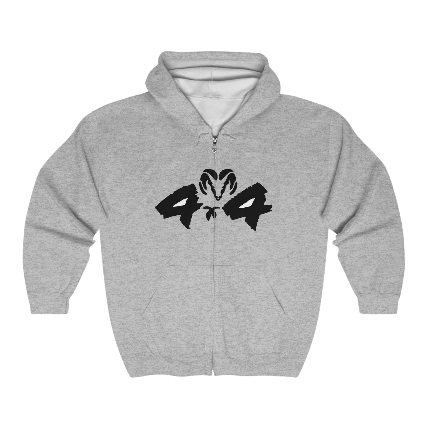 Dodge 4x4 Zip-Up Hoodie