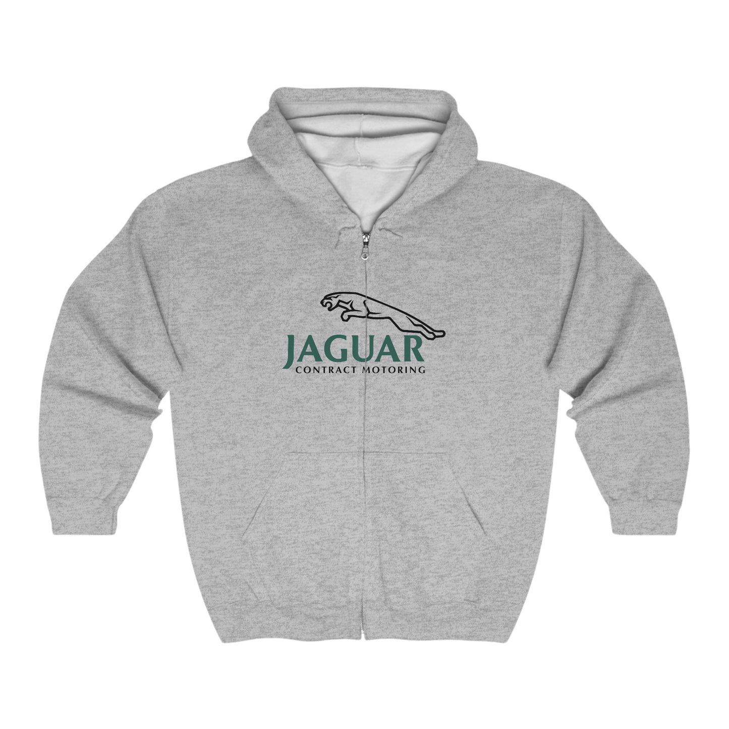 Jaguar Logo Zip-Up Hoodie