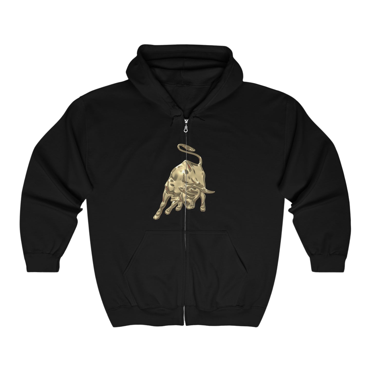 Lamborghini Raging Bull Zip-Up Hoodie