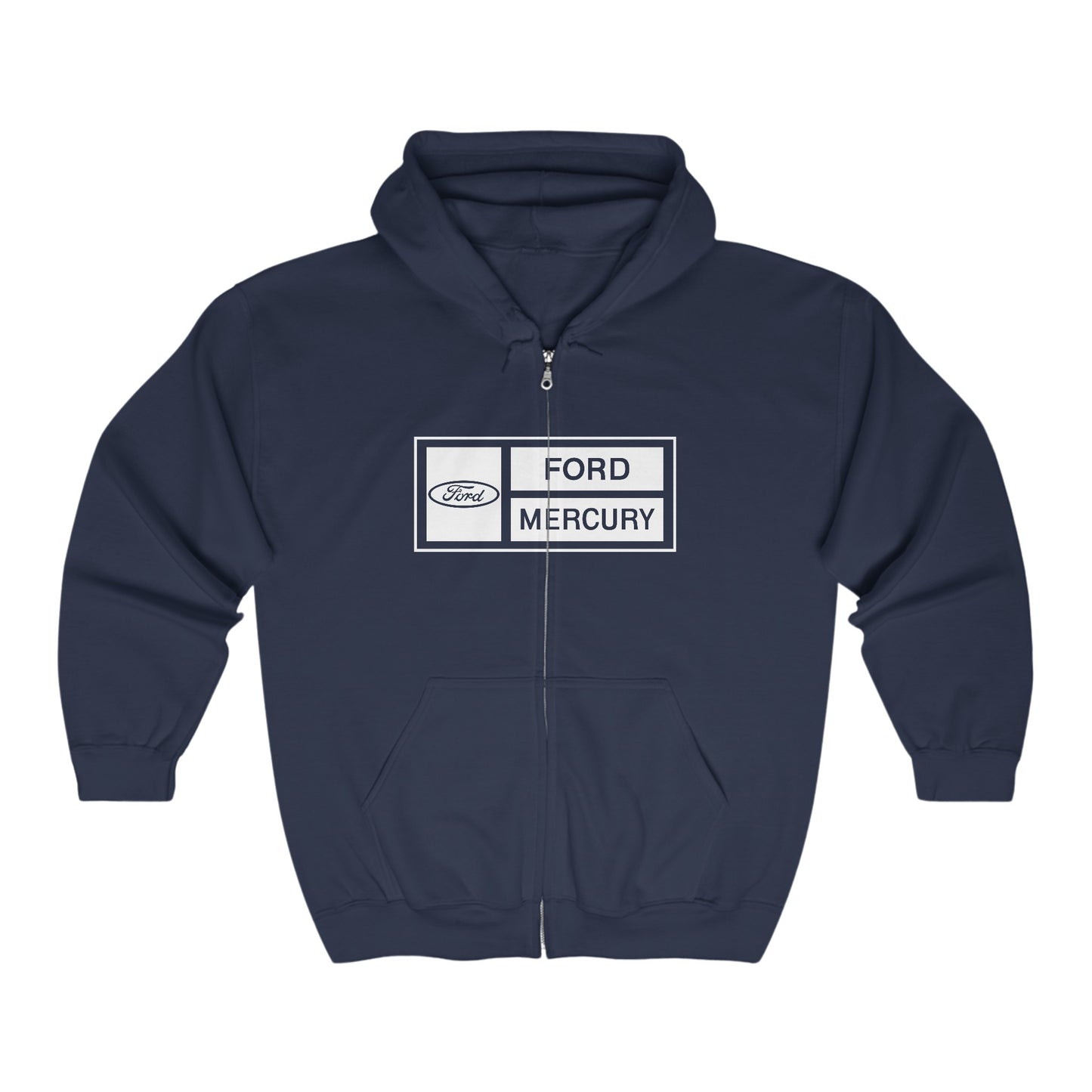 Ford Mercury Zip-Up Hoodie