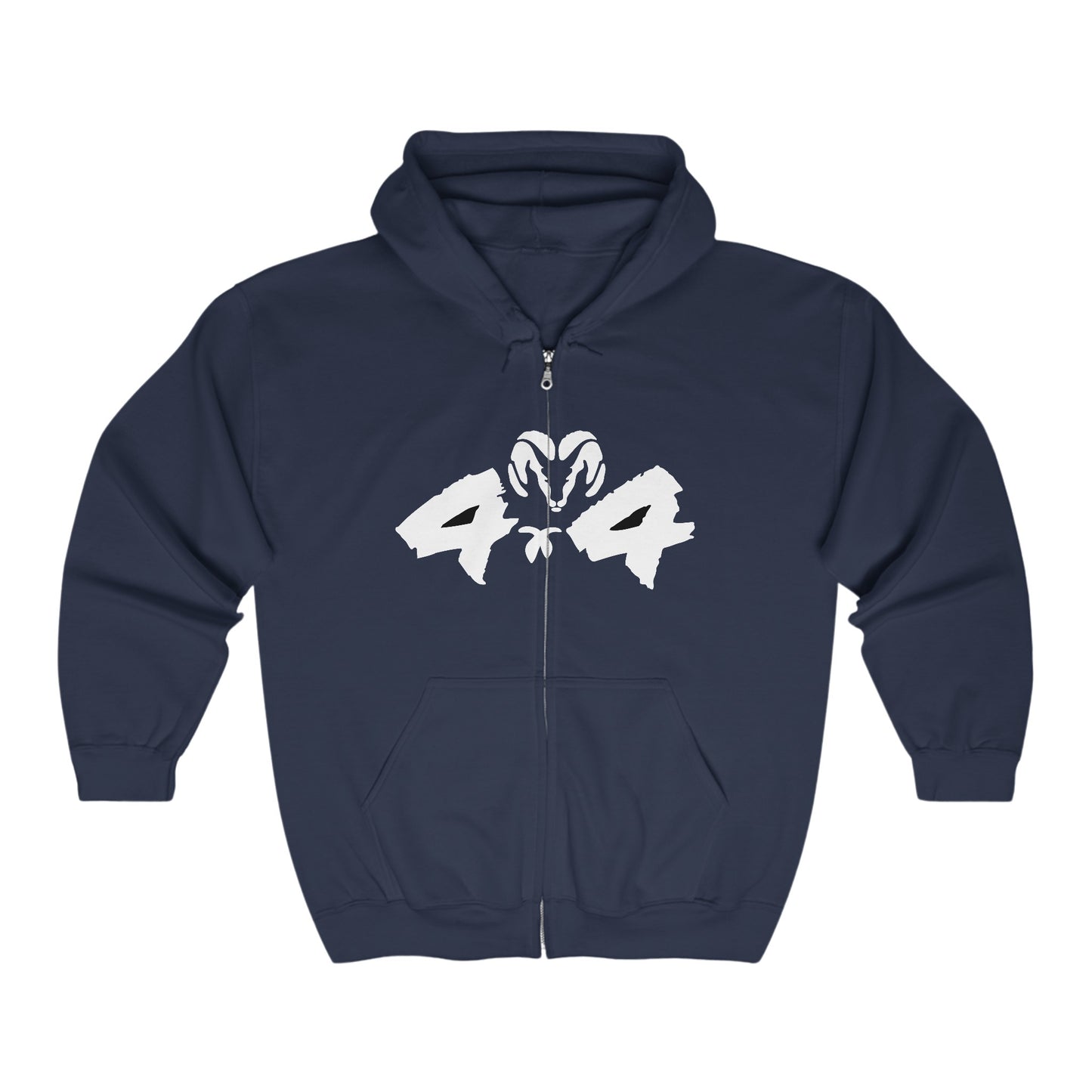 Dodge 4x4 Zip-Up Hoodie