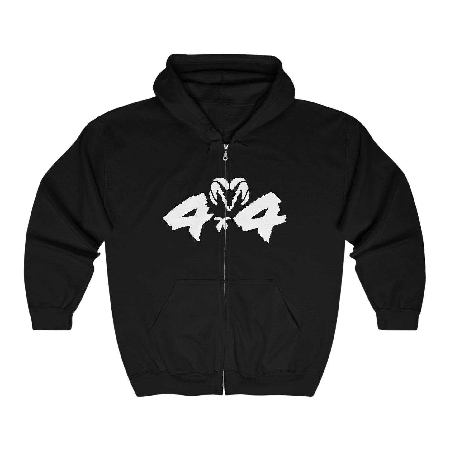 Dodge 4x4 Zip-Up Hoodie