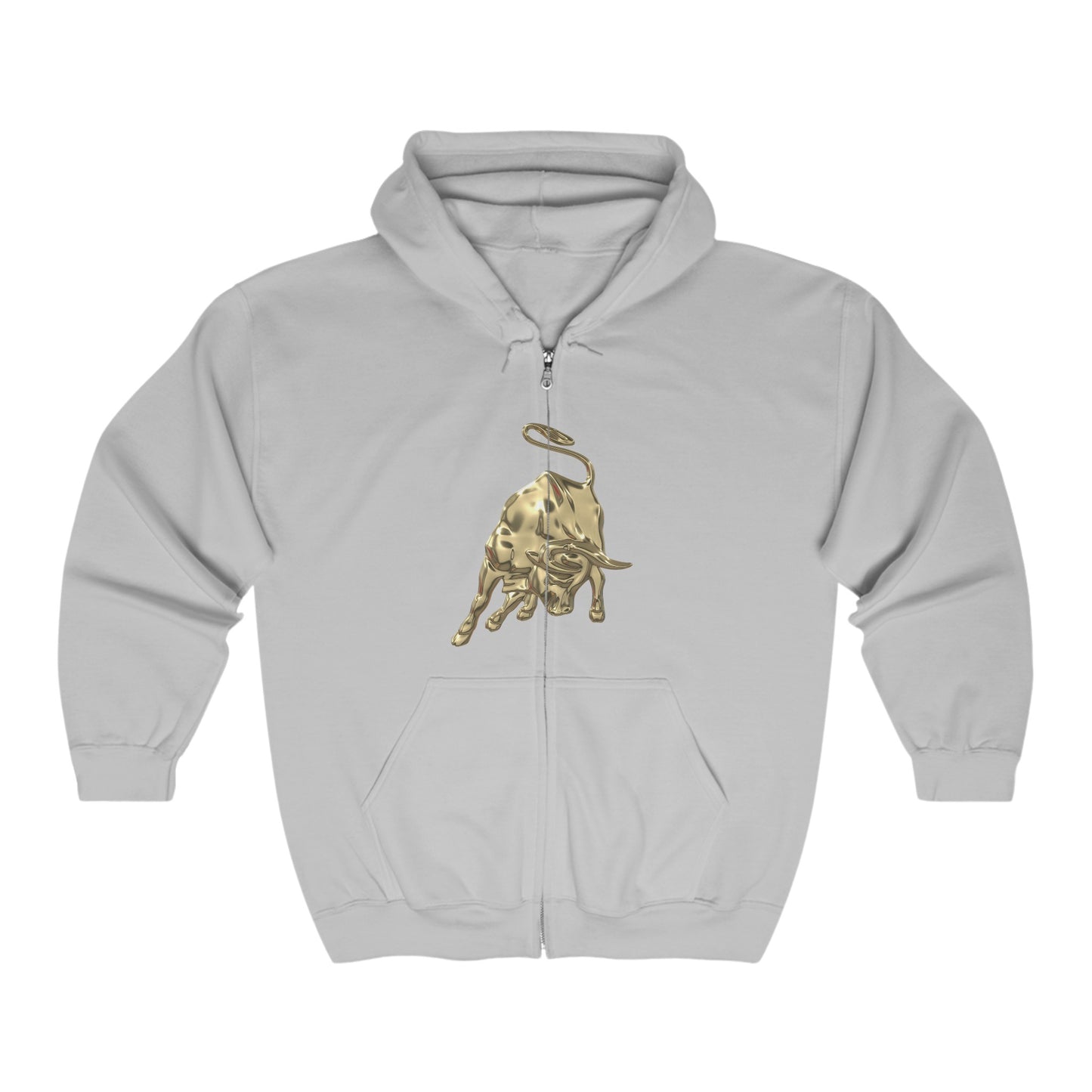Lamborghini Raging Bull Zip-Up Hoodie