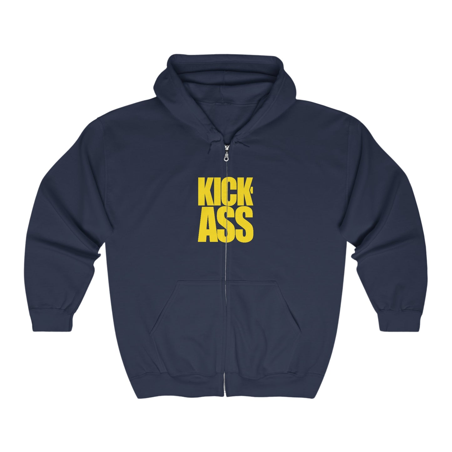 Kick Ass Zip-Up Hoodie