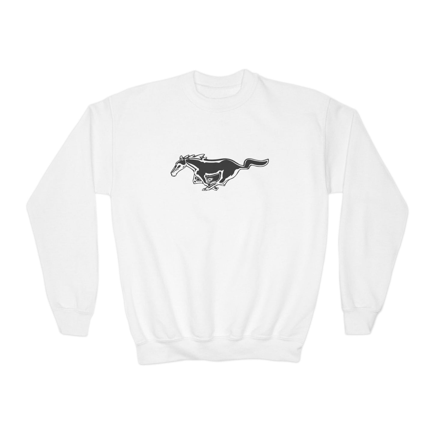 Mustang Horse Youth Sweatshirt