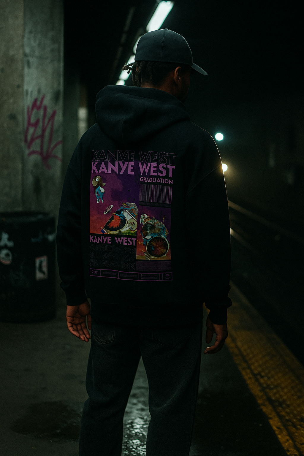 Kanye West Graduation Bear Hoodie
