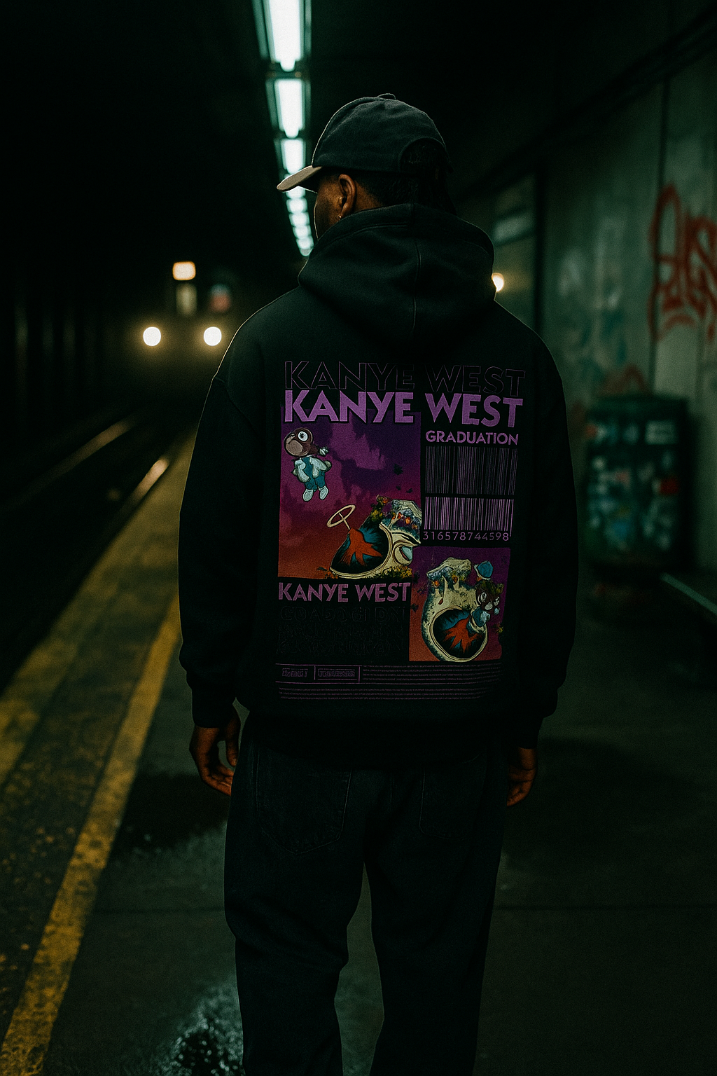 Kanye West Graduation Bear Hoodie