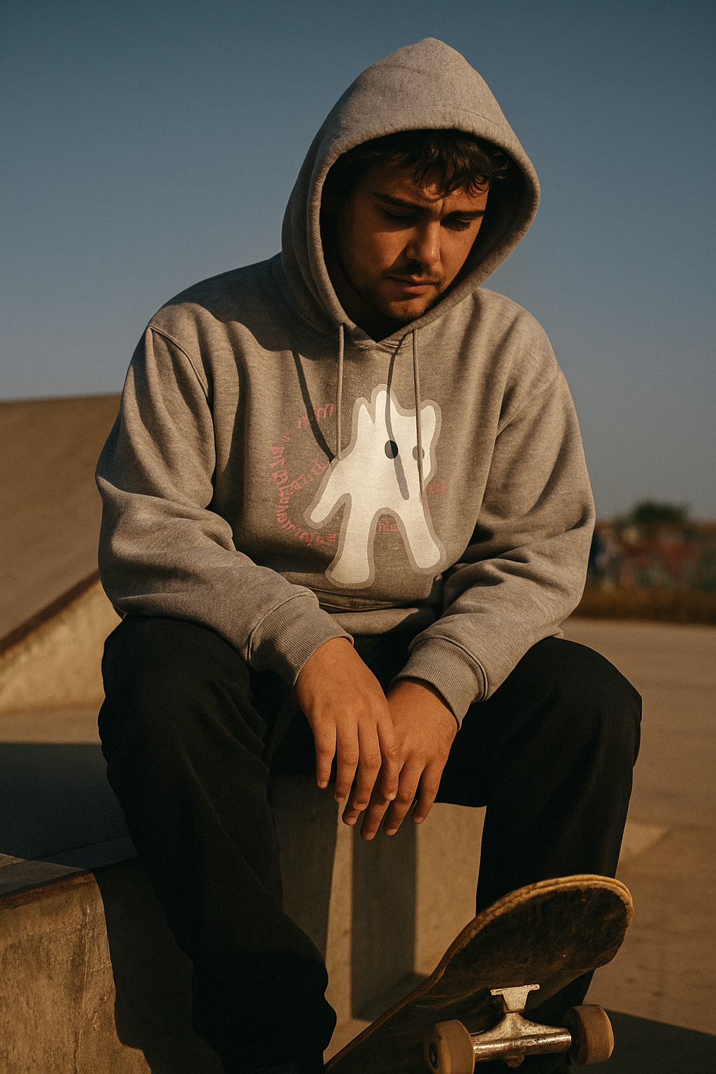 Ghost Cat Hoodie
