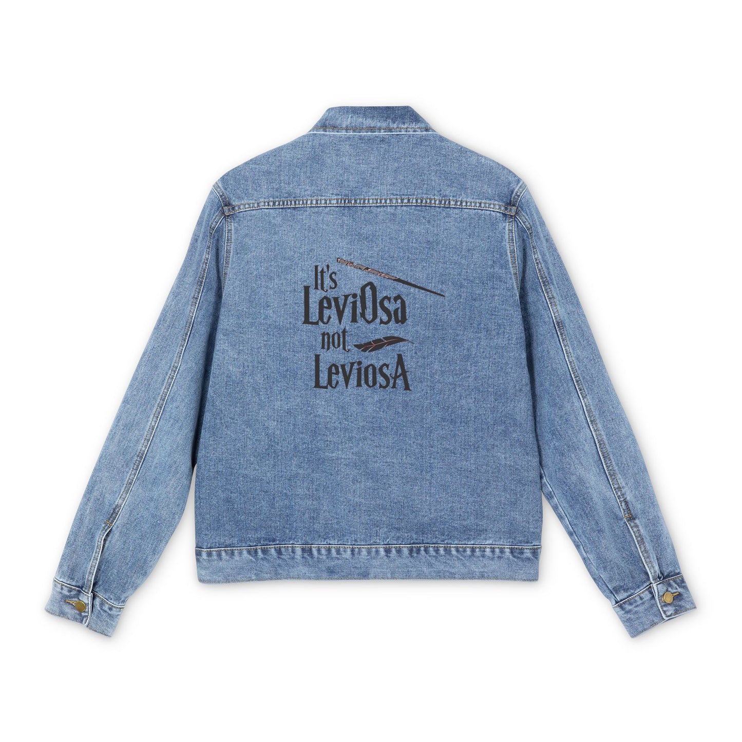 It's Leviosa Not Leviosa Adult Denim Jacket