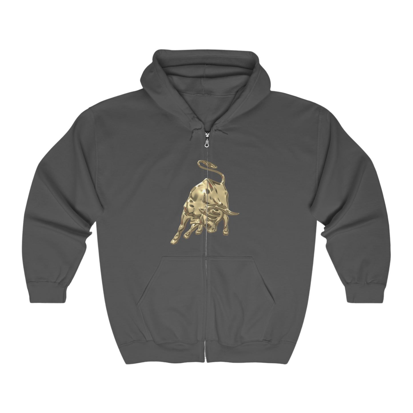 Lamborghini Raging Bull Zip-Up Hoodie