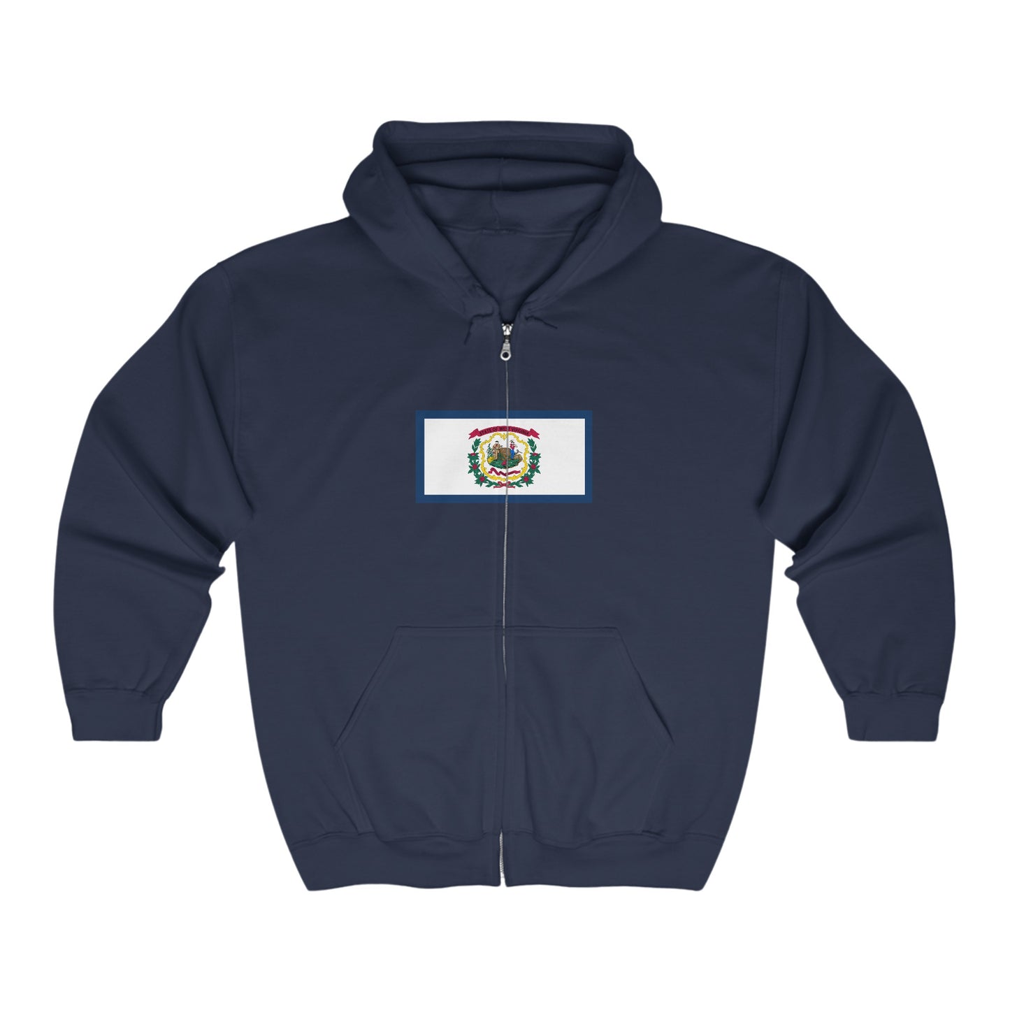 West Virginia Zip-Up Hoodie