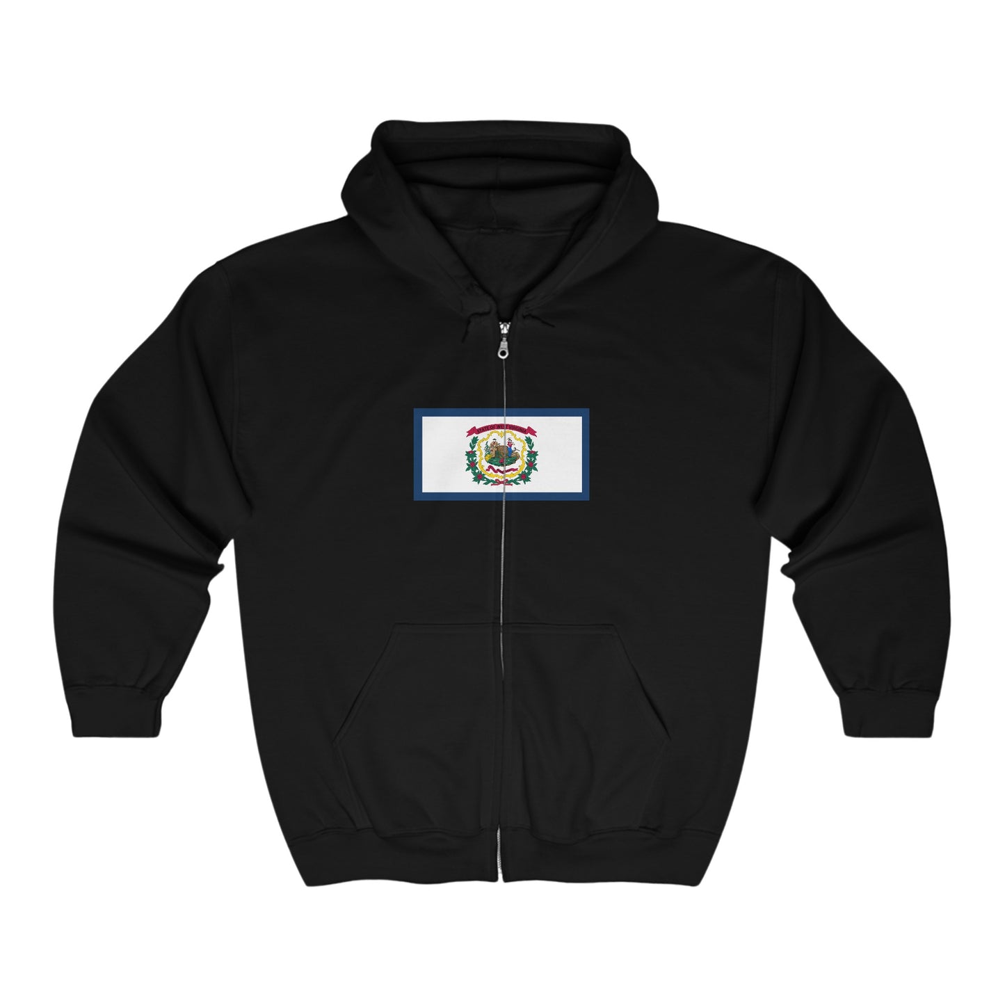 West Virginia Zip-Up Hoodie