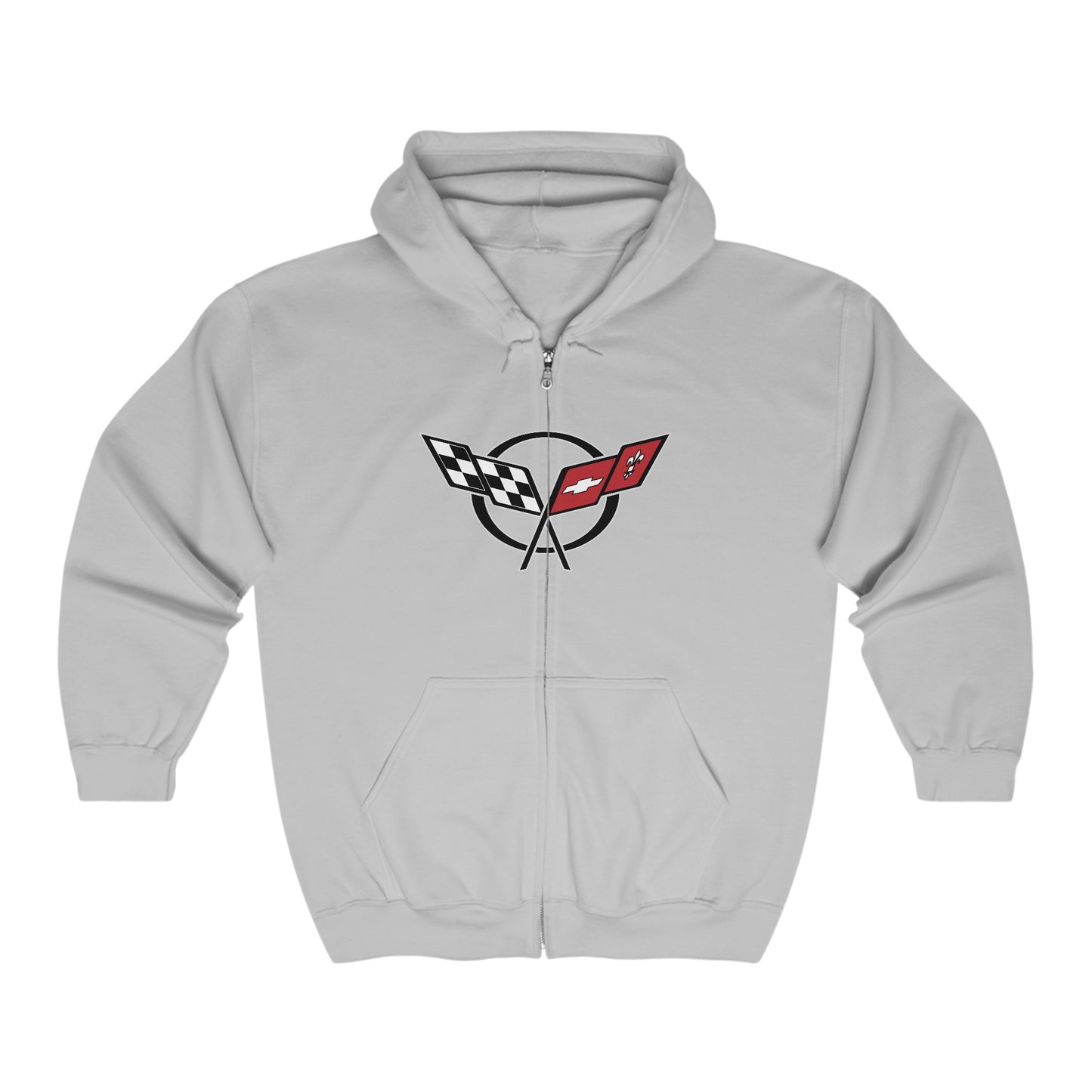 Corvette Zip-Up Hoodie