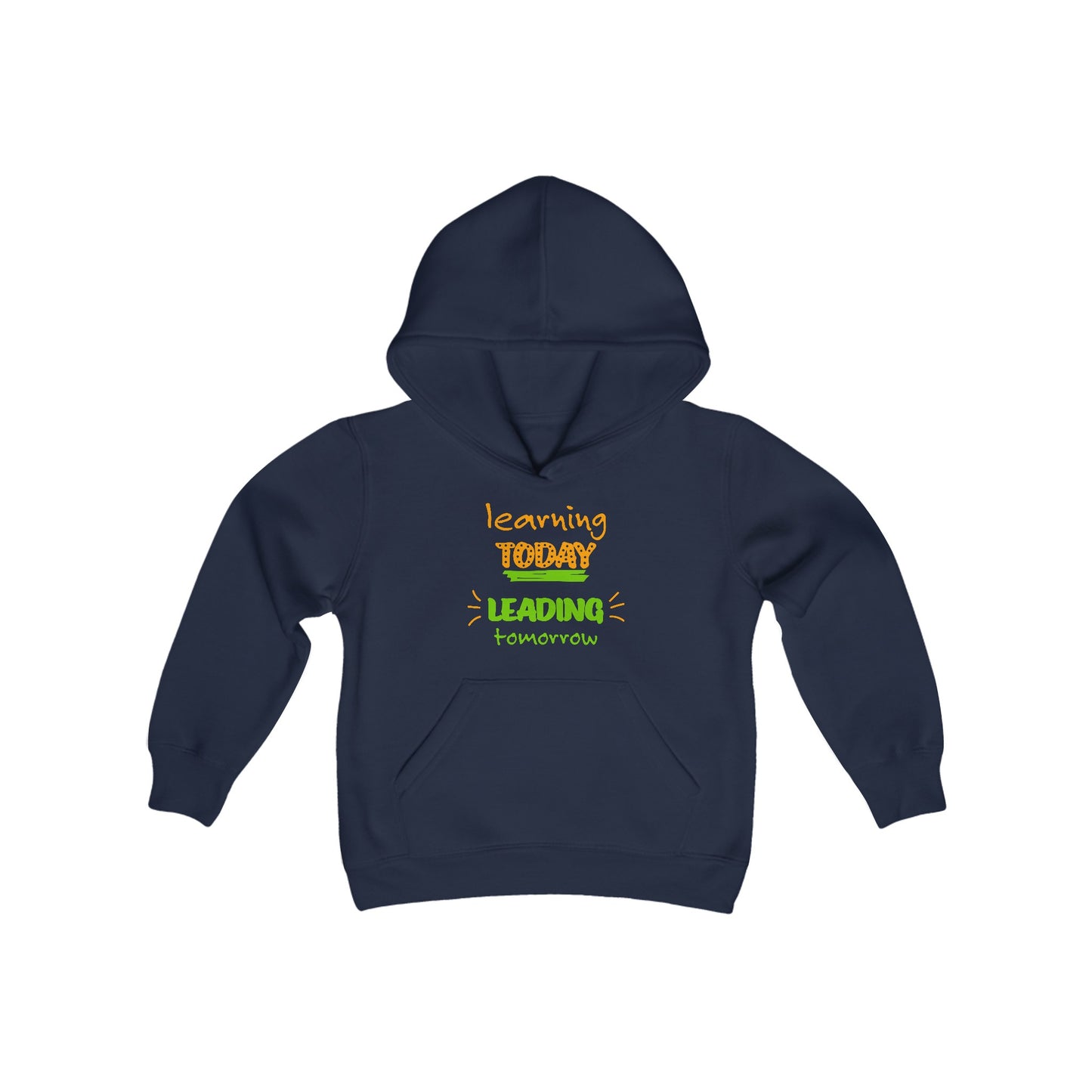 Learning Today Leading Tomorrow Youth Hoodie
