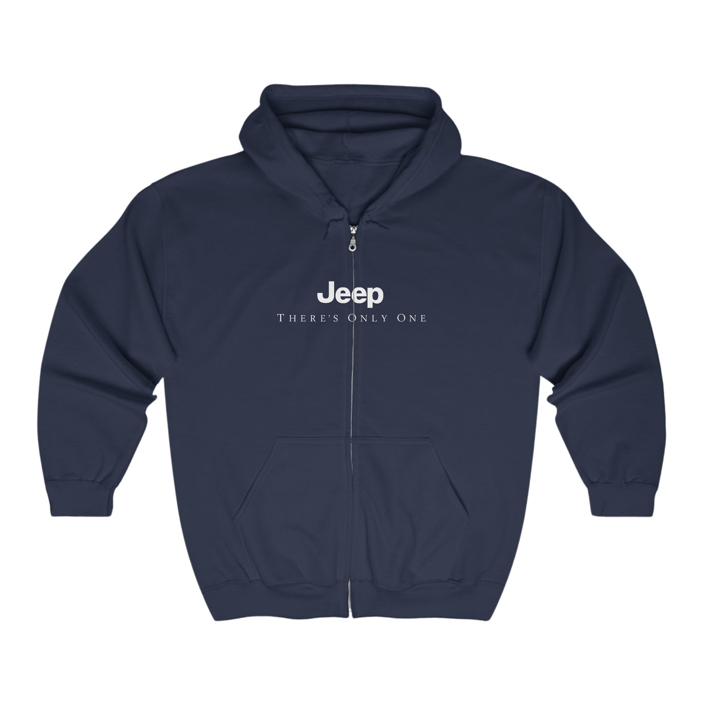 Jeep Logo Zip-Up Hoodie