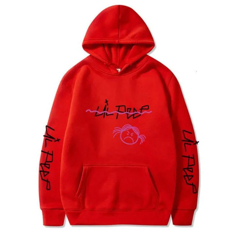 Lil Peep Hoodie - Black Logo