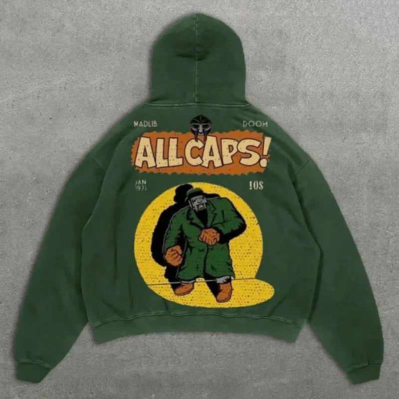 All Caps Hoodie