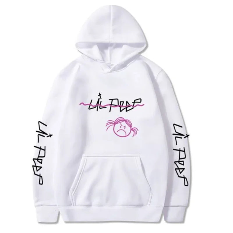 Lil Peep Hoodie - Black Logo