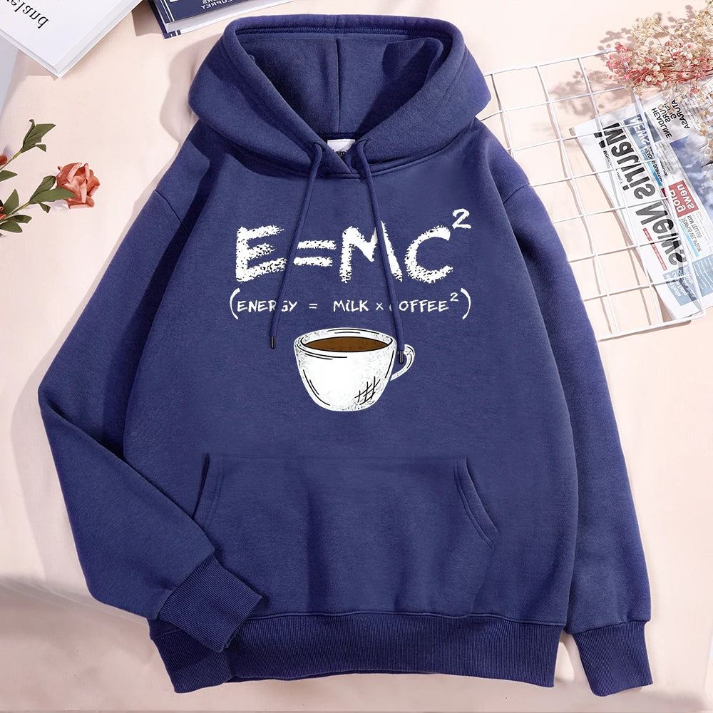 E=MC2 Coffee Formula Hoodie