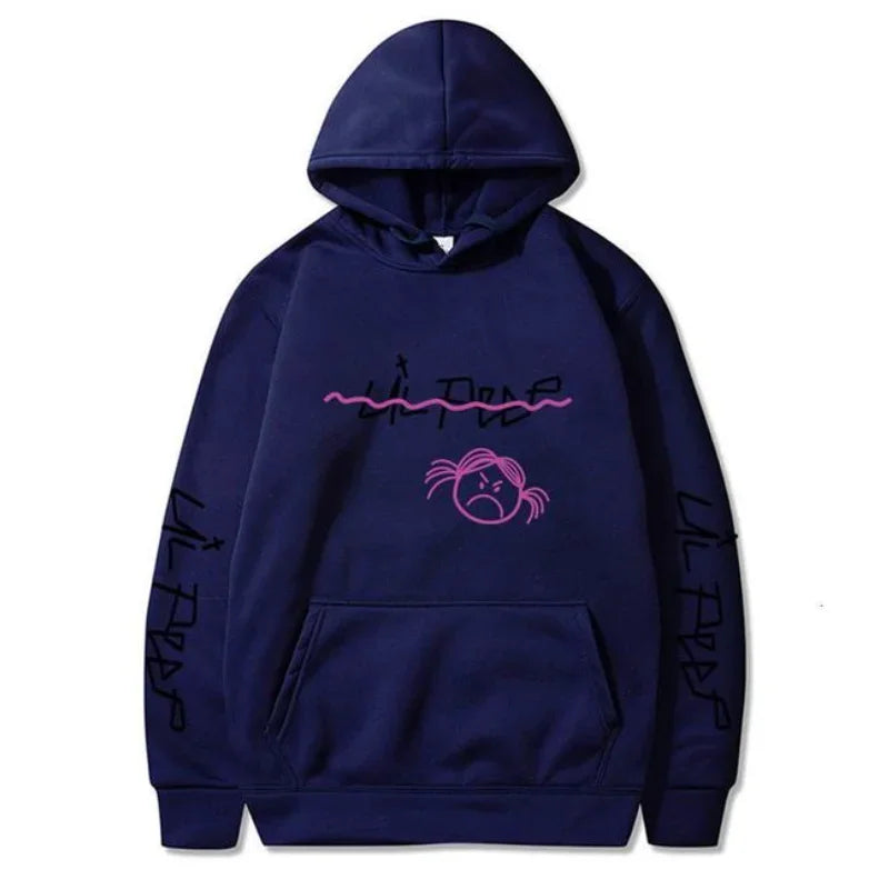 Lil Peep Hoodie - Black Logo