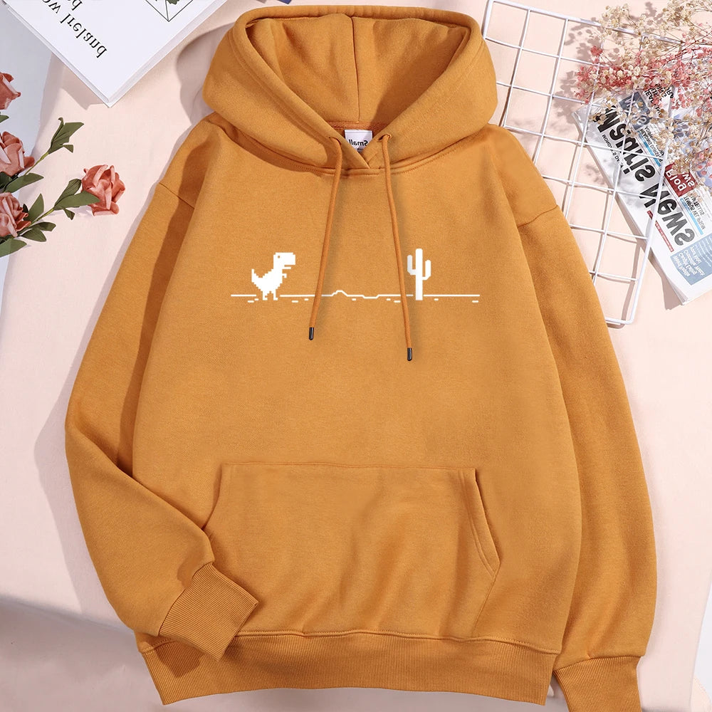 Network Malfunction Little Dinosaur Hoodie
