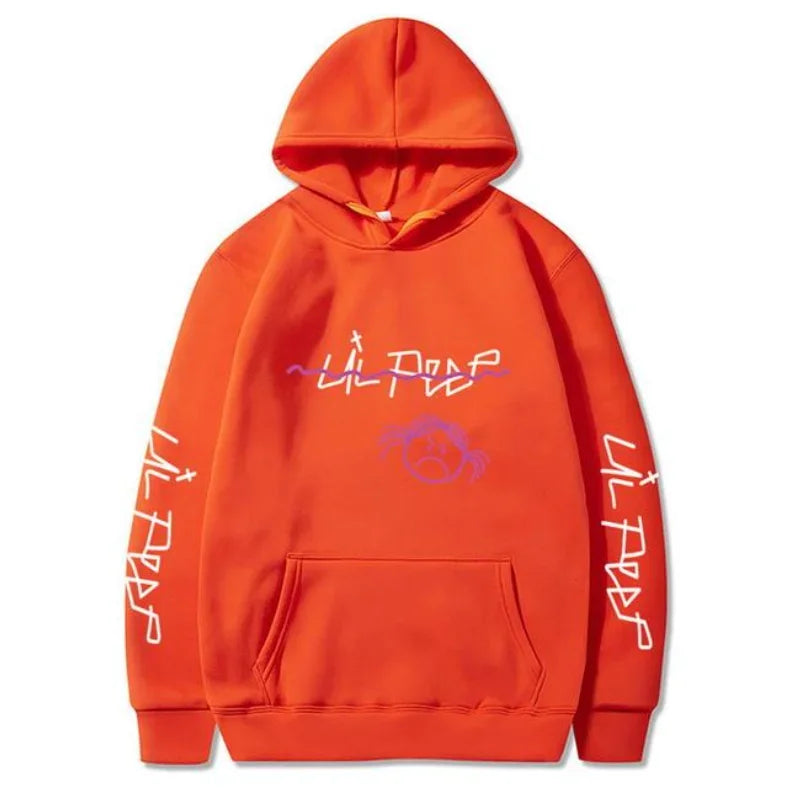 Lil Peep Hoodie - White Logo