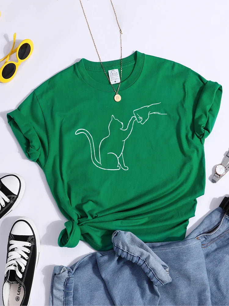 Agreement With Cat T-Shirt