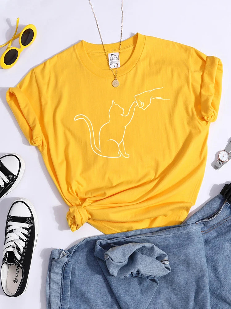 Agreement With Cat T-Shirt