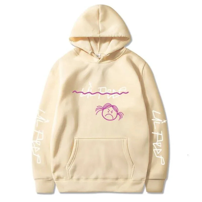 Lil Peep Hoodie - White Logo