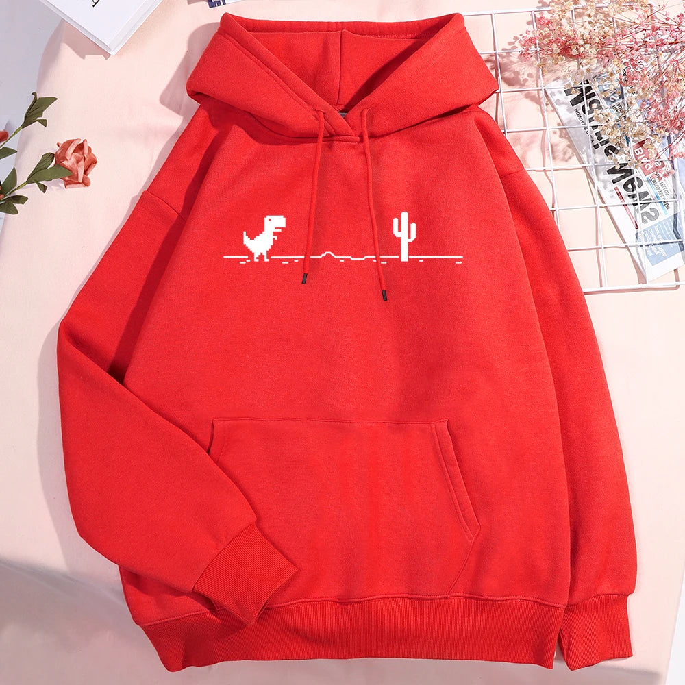 Network Malfunction Little Dinosaur Hoodie