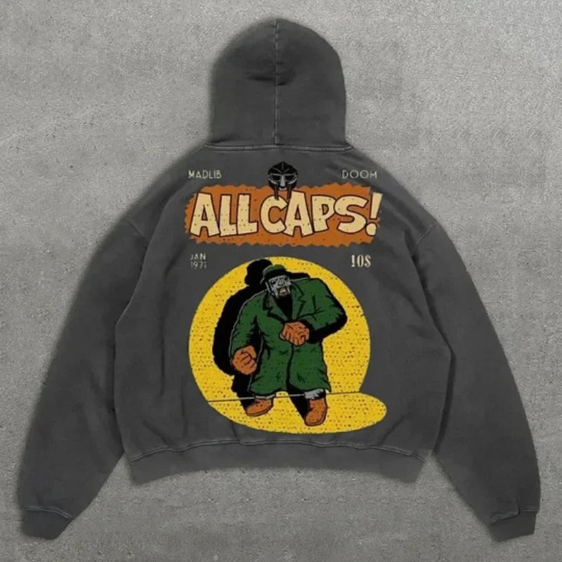 All Caps Hoodie