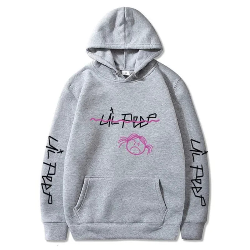 Lil Peep Hoodie - Black Logo