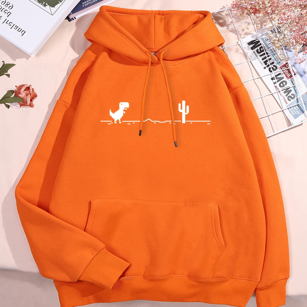 Network Malfunction Little Dinosaur Hoodie