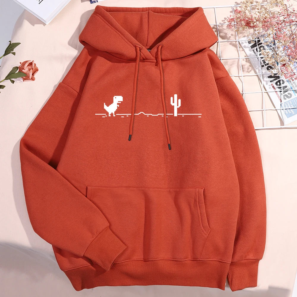 Network Malfunction Little Dinosaur Hoodie