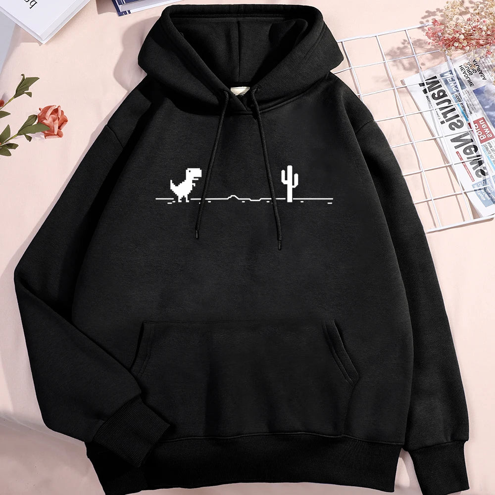 Network Malfunction Little Dinosaur Hoodie