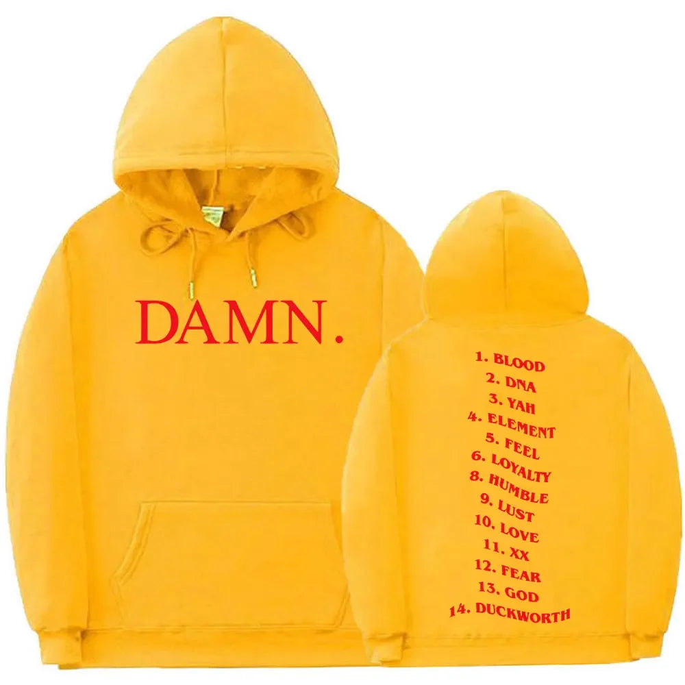 Kendrick Lamar Damn Album Hoodie