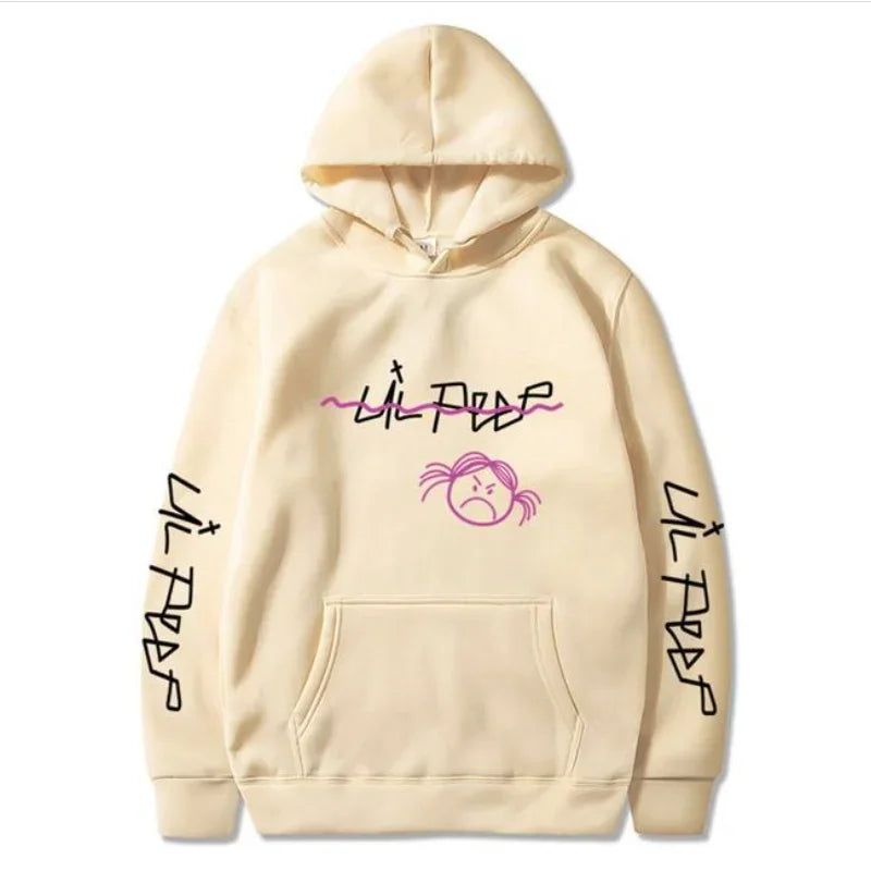 Lil Peep Hoodie - Black Logo