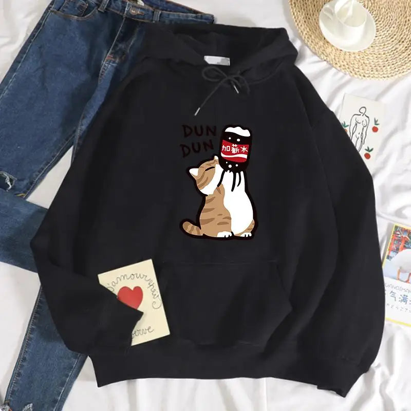 Dun Dun Cat Hoodie