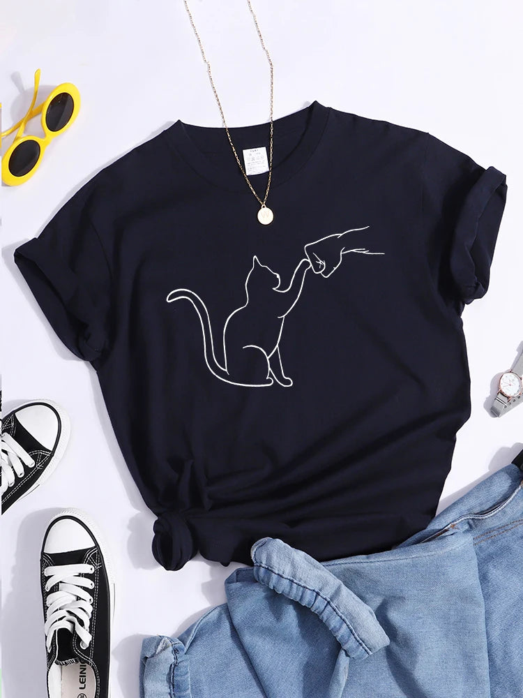 Agreement With Cat T-Shirt