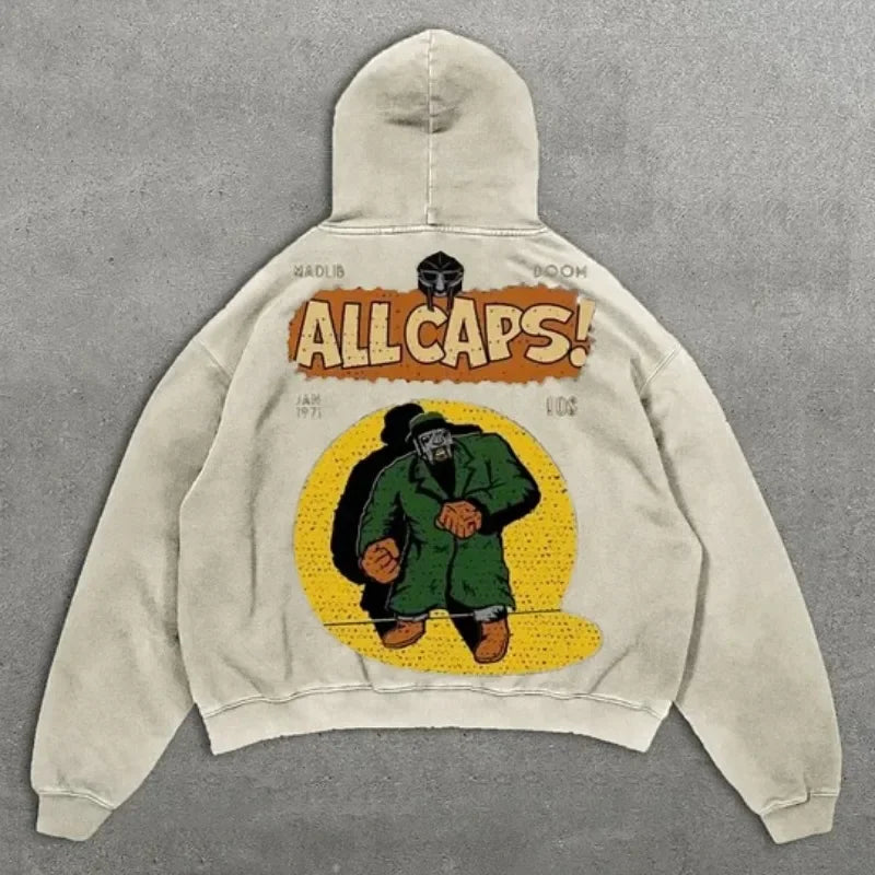 All Caps Hoodie