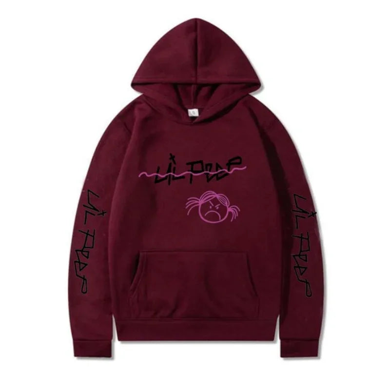 Lil Peep Hoodie - Black Logo