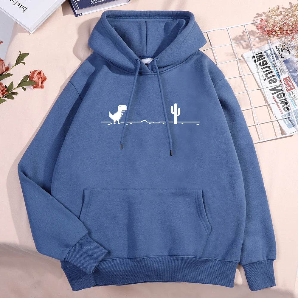 Network Malfunction Little Dinosaur Hoodie