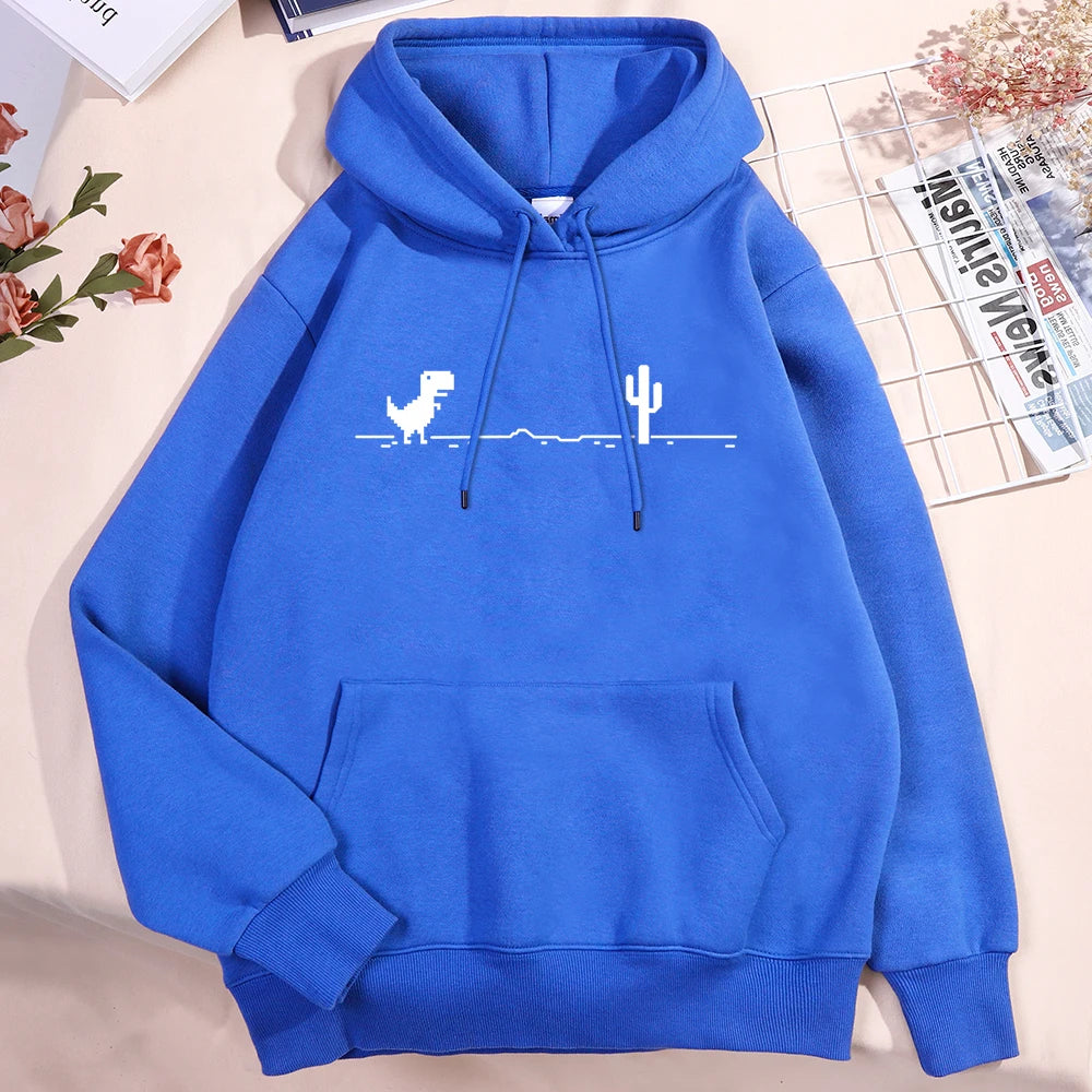 Network Malfunction Little Dinosaur Hoodie