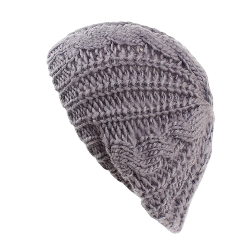 Winter Knitted Women's Beanie