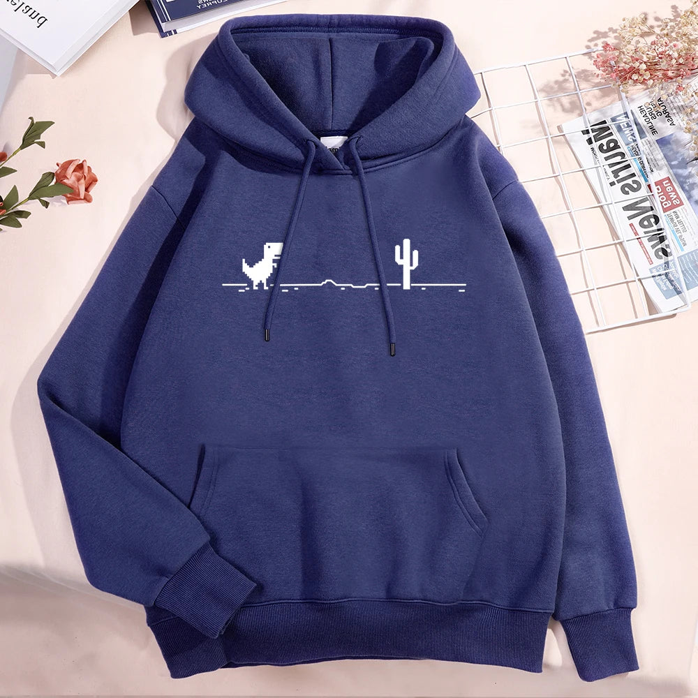 Network Malfunction Little Dinosaur Hoodie