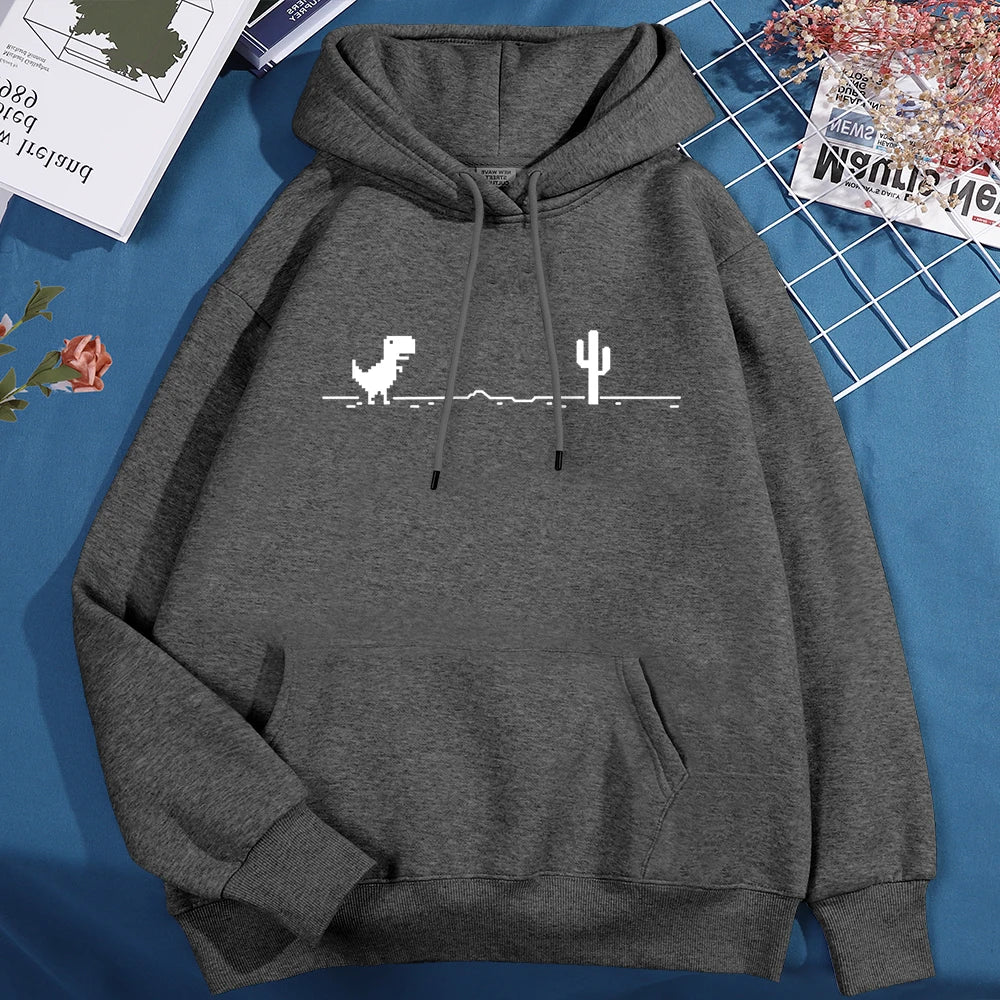 Network Malfunction Little Dinosaur Hoodie